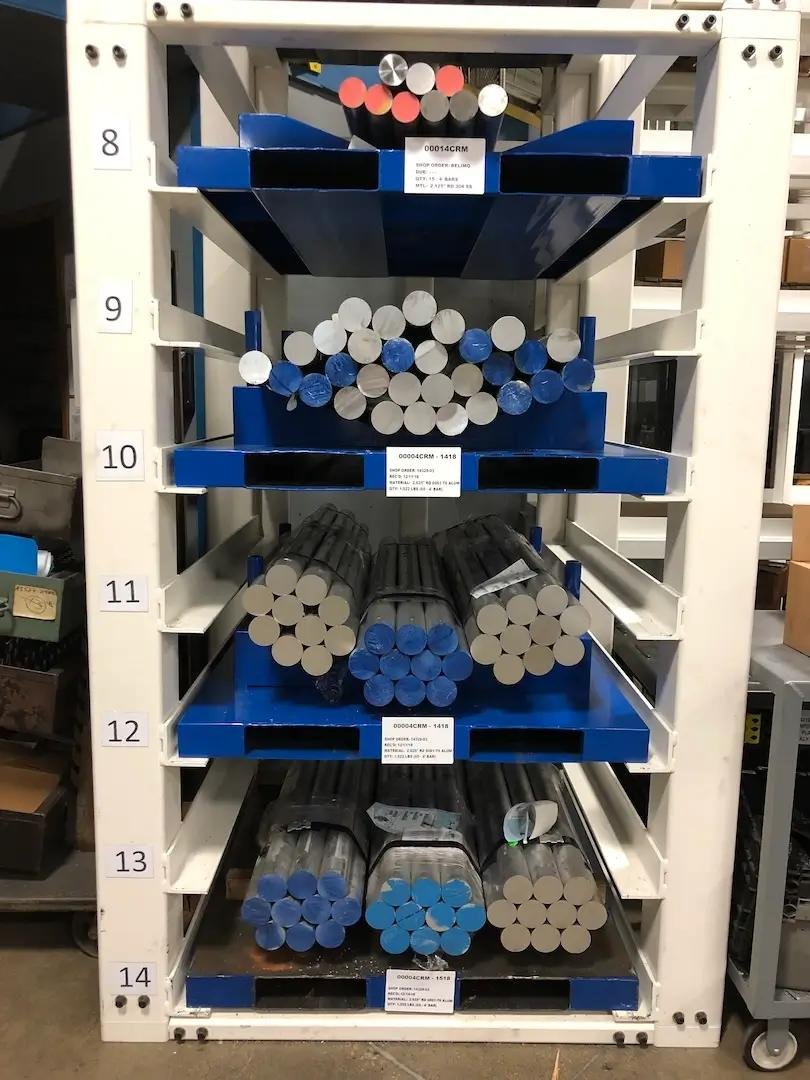 Stock de matières premières VEMMI
